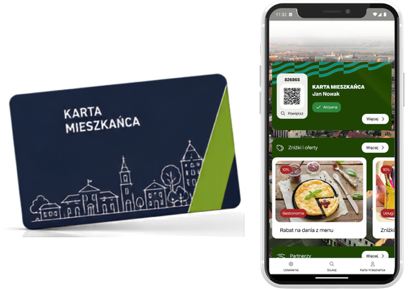 Fizyczna Karta Mieszkańca i aplikacja mobilna