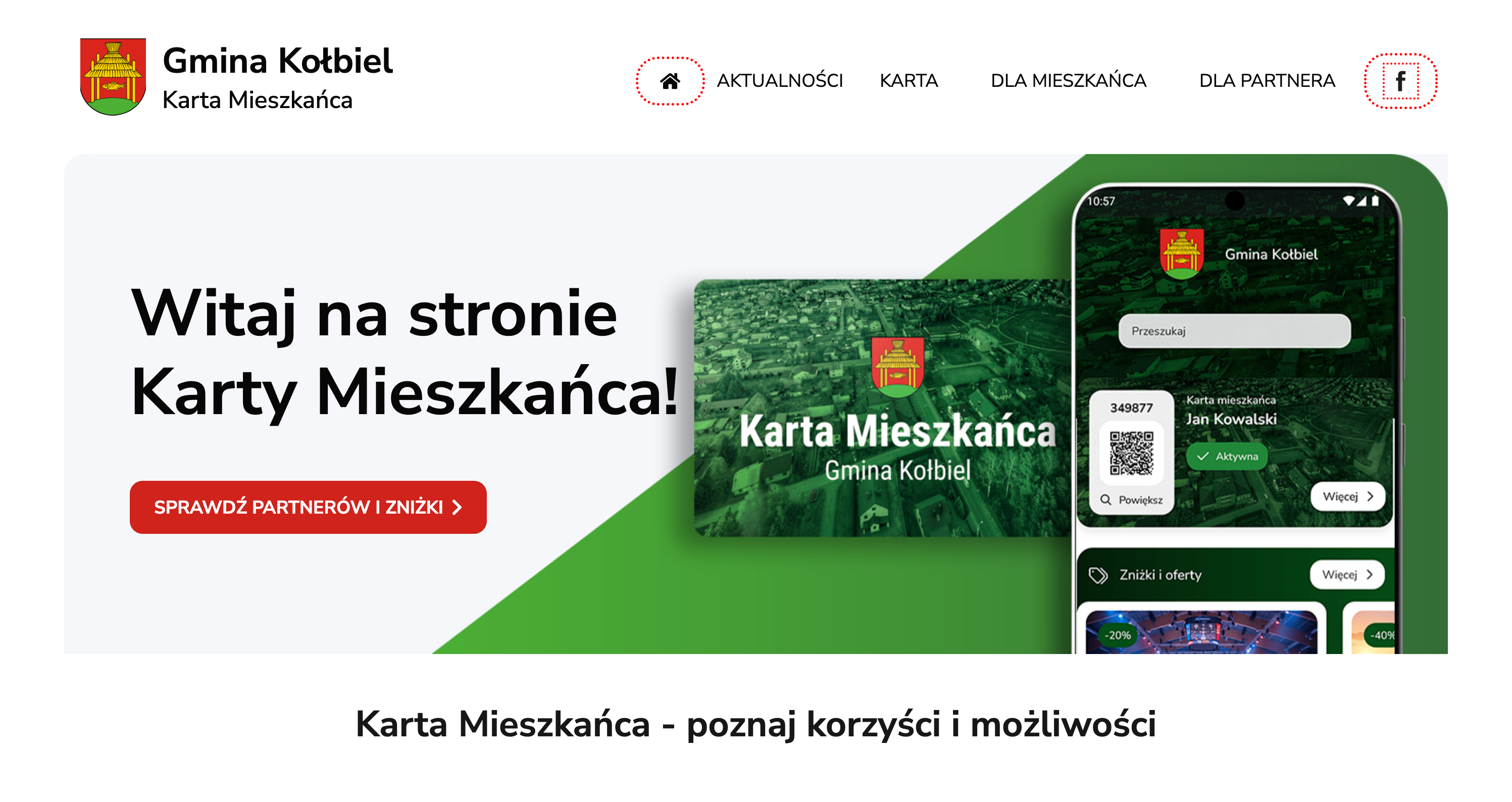 Podgląd realizacji dla Gmina Kołbiel