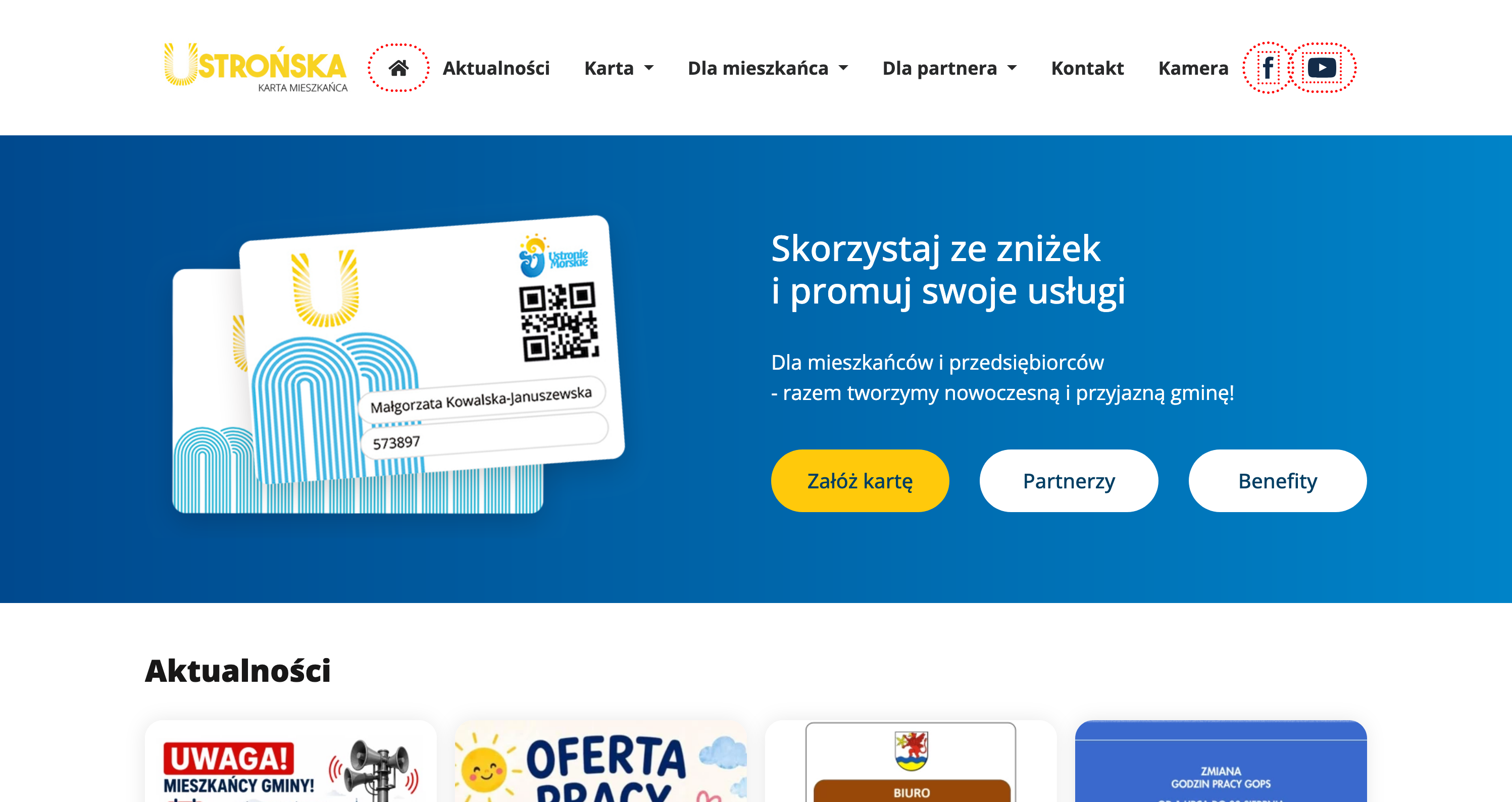 Podgląd realizacji dla Gmina Ustronie Morskie